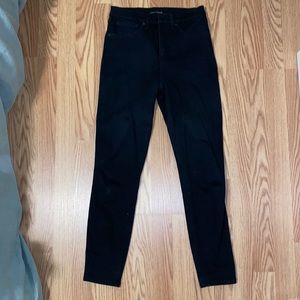 Black Bridgette Skinny High Rise